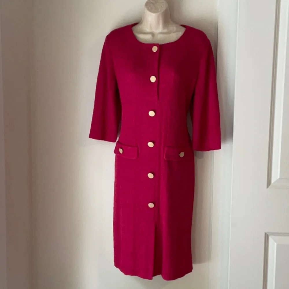 MISOOK Elegant pink Women's Dress Size M - Picture 2 of 13